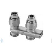 Узел нижнего подключения для радиаторов Meibes D1/50 прямой, 1/2«НPx3/4»HP, перекрестный, SX 10076