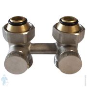 SCHLOSSER Узел подключения проходной G 3/4 x 3/4 D=50 мм Евроконус 600700003