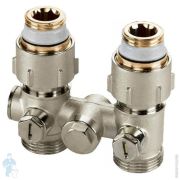 Узел нижнего подключения Meibes D1/50 прямой, с байпасом 1/2«НPx3/4»HP SX 10001/F10001