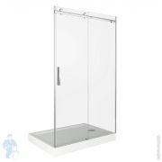 Дверь душевая GOOD DOOR BAS GALAXY WTW-130-C-CH (130х195) раздвижная, профиль хром/стекло прозрачное