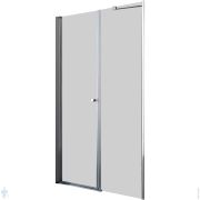 Душевая дверь CEZARES STYLUS-SOFT (1075-1125х1950) BF-1-110-C-Cr стекло прозрачное, профиль хром