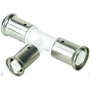 Тройник пресс HENCO 32x32x32 ПВДФ белый HE 9PKW-323232