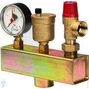 Группа безопасности котла STOUT до 50 кВт, без теплоизоляции SVS-0004-015025