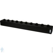 Душевой уголок ABBER Schwarzer Diamant AG30160MH-S50M-S50M (1600х500х1950) стекло 6мм,матовое/хром
