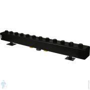 Душевой уголок BelBagno LUCE-A-22 (1100х1100х1950) LUCE-A-22-90+20-P-Cr стекло текстурное/проф. хром