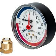 Душевой уголок ABBER Schwarzer Diamant AG30150H-S60-S60 (1500х600х1950) стекло 6мм,прозрачное/хром