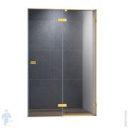 Душевая дверь ABBER Schwarzer Diamant AG30100B5 (1000х1900) раздвижная, стекло 5мм прозрачное/черн.й