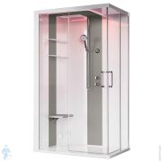 Душевая кабина Novellini Skill A 1200х800х2170 левая, Essential, прозрачное/белый SKIA129ST1F-1AN1