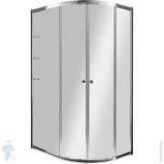 Душевой уголок CEZARES ANIMA лев.(1180-1200х980-1000х2000) RH-2-120/100-C-Cr-L стекло/хром