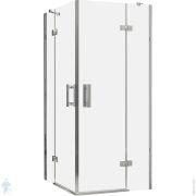 Душевой уголок RAVAK SMARTLINE SMSRV4-90 (900х900х1900) распашные двери, стекло, хром+Transparent