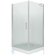 Уголок душевой GOOD DOOR BAS PANDORA CR-100-C-CH (100х100) квадратный, без поддона