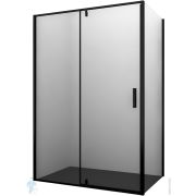 Душевой уголок WasserKRAFT Elbe 1200х900х2000 стекло прозрачное/профиль черный 74P07