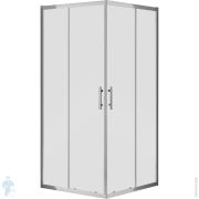 Душевой лоток BERGES C1 Brise 600, мат.хром, боковой выпуск S-сифон D50 H60, 090131