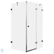 Душевой уголок RAVAK BRILLIANT BSDPS-100/80R (995х795х1950) распашная дверь, стекло, хром+Transp