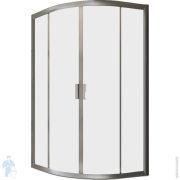 Душевой уголок RAVAK BLIX BLCP4-80 SABINA (800х800х1750) раздвиж. двери, стекло, сатин+Транспарент