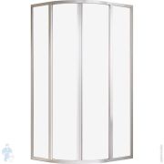 Душевой уголок RAVAK SUPERNOVA SKCP4-80 (795x795x1850) раздвижные двери, стекло, сатин+Transparent