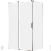 Душевой уголок RAVAK MATRIX MSDPS-100/80 L (1005х805х1950) раздвижная дверь, белый+Transparent
