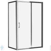 Душевой уголок Gemy Victoria S30191D-A90 (1100х900х1900) прямоугольный, стекло прозрачное, хром