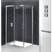 Душевой уголок BelBagno Uno (1100х800х1850) AH-1-110/80-C-Cr прямоуг.,стекло прозр./профиль хром