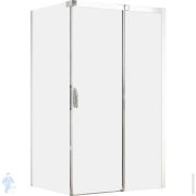 Душевой уголок RAVAK MATRIX MSDPS-100/100 R (1005х1005х1950) раздвижная дверь, белый+Transparent