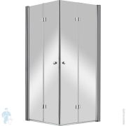 Душевой уголок CEZARES ECO (880-900х880-900х1950) O-AS-2-90-C-CR стекло прозр/хром