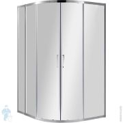 Душевой уголок CEZARES MOLVENO (1180-1205x880-905х1950) RH-2-120/90-C-Cr-IV стекло прозр/хром