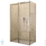 Уголок душевой RIHO BALTIC GE0007300 (1000х900х2100) раздвижная дверь, хром/стекло прозрачное 8мм