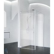 Душевой уголок BelBagno Marmi (900х900х1950) A-1-90-C-Cr стекло прозрачное, проф. хром