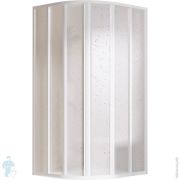 Душевой уголок RAVAK SUPERNOVA SKKP6-90 (895х895х1950) раздвижные двери, полистирол, белый+Pearl