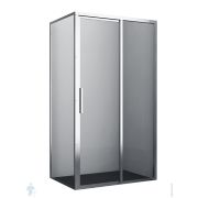 Душевой уголок WasserKRAFT Lopau 1200x900x2000 стекло прозрачное/профиль серебристый 32S07R