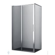 Душевой уголок WasserKRAFT Lopau 1200x900x2000 стекло прозрачное/профиль серебристый 32S07L