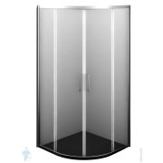 Душевой уголок WasserKRAFT Main 41S23 (1000x1000x2000) стекло прозрачное, профиль хром