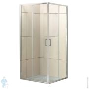 Душевой уголок BelBagno Uno (850х850х1950) UNO-195-A-2-85-C-Cr квадратный,стекло прозр/проф.хром