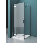 Душевой уголок BelBagno Kraft (1185-1200x785-800x1950) AH-12-120/80-C-Cr-L стекло прозр/хром