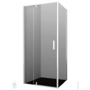Душевой уголок WasserKRAFT Neime 19P03 (900х900х2000) профиль белый, стекло прозрачное