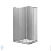 Душевой уголок BelBagno Sela (1000х800х1900) SELA-AH-2-100/80-P-Cr, стекло матовое/профиль хром