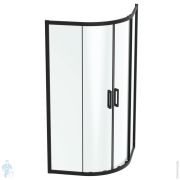 Душевой уголок Ideal Standard CONNECT 2 Quadrant (1000х1000х1950) полукруг, прозрач /черный K9252V3