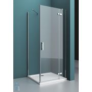 Душевой уголок BelBagno Kraft (1185-1200x785-800x1950) AH-12-120/80-C-Cr-R стекло прозр/хром