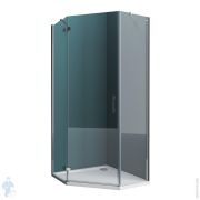 Душевой уголок BelBagno Kraft (900х900х1950) KRAFT-P-1-90-C-Cr-L стекло прозрачное, хром