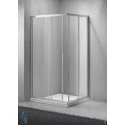 Душевой уголок BelBagno Sela (1180-1205х880-905) AH-2-120/90-P-Cr, стекло матовое/хром