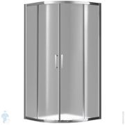 Душевой уголок Gemy Victoria S30062M (80х80х190) мат. стекло, профиль: полир. хром