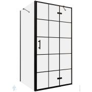 Душевая дверь ABBER Sonnenstrand AG04110S (1100х1950) распашная, стекло 6мм прозрачное/хром
