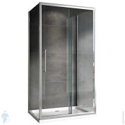 Душевой уголок ABBER Schwarzer Diamant AG30160H-S60-S60 (1600х600х1950) стекло 6мм,прозрачное/хром
