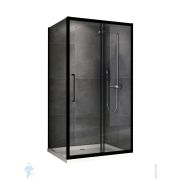 Душевой уголок ABBER Schwarzer Diamant AG30180BH-S50 (1800х500х1950) прямоуг.,стекло прозрач./черный