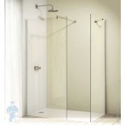 Душевая стенка HUPPE Design elegance 1200х2000 профиль белый/стекло прозрачное 8E1109.055.321
