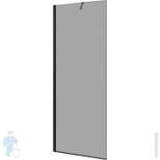 Душевая перегородка CEZARES LIBERTA (1100х1950) LIBERTA-L-1-TB-110-GR-NERO стекл. графит.,проф. черн LIBERTA-110-GR-PACK+LIBERTA-TB/WL/SW-NERO