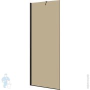 Душевая перегородка CEZARES LIBERTA (1100х1950) LIBERTA-L-1-TB-110-BR-NERO стекл. бронза, проф. черн LIBERTA-110-BR-PACK +LIBERTA-TB/WL/SW-NERO