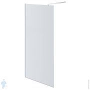 Душевая стенка АКВАТЕК Walk In AQ WIW 12020CH 1200х2000 с фиксатором, стекло прозр./профиль хром