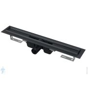 Душевой лоток Alcaplast APZ1BLACK-750 с сифоном L=750мм Н=100мм нерж.ст, для перфор.решетки