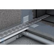 Душевой лоток с вертикальным фланцем ACO L=685мм, с сифоном 408764